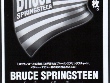 Bruce Springsteen 1998 04 Before The Fame Japan album promo ad Sale