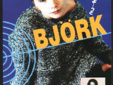 Bjork 1994 03 Debut + 1 Japan album promo ad on Sale