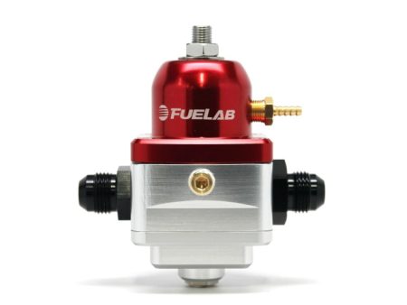 Fuelab 529 Electronic EFI Adjustable FPR (1) -6AN In (1) -6AN Return - Red on Sale