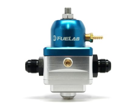 Fuelab 529 Electronic EFI Adjustable FPR (1) -8AN In (1) -8AN Return - Blue Sale