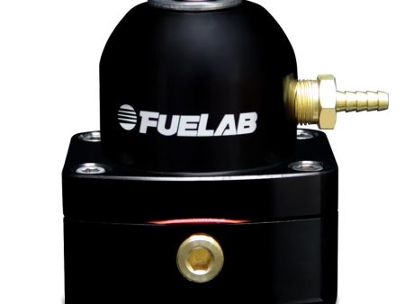 Fuelab 535 EFI Adjustable Mini FPR 25-90 PSI (2) -6AN In (1) -6AN Return - Black For Discount